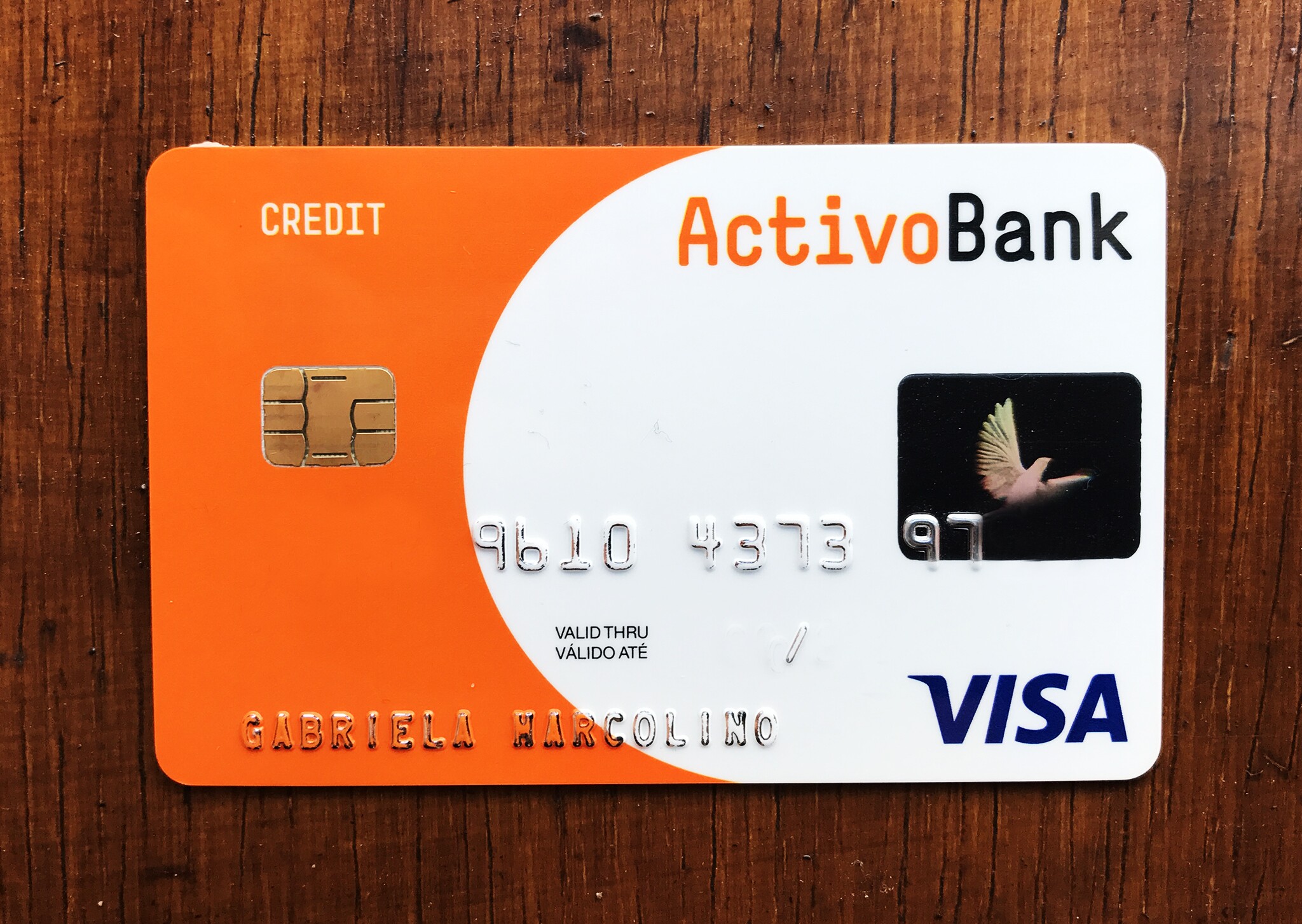 cartão activo bank