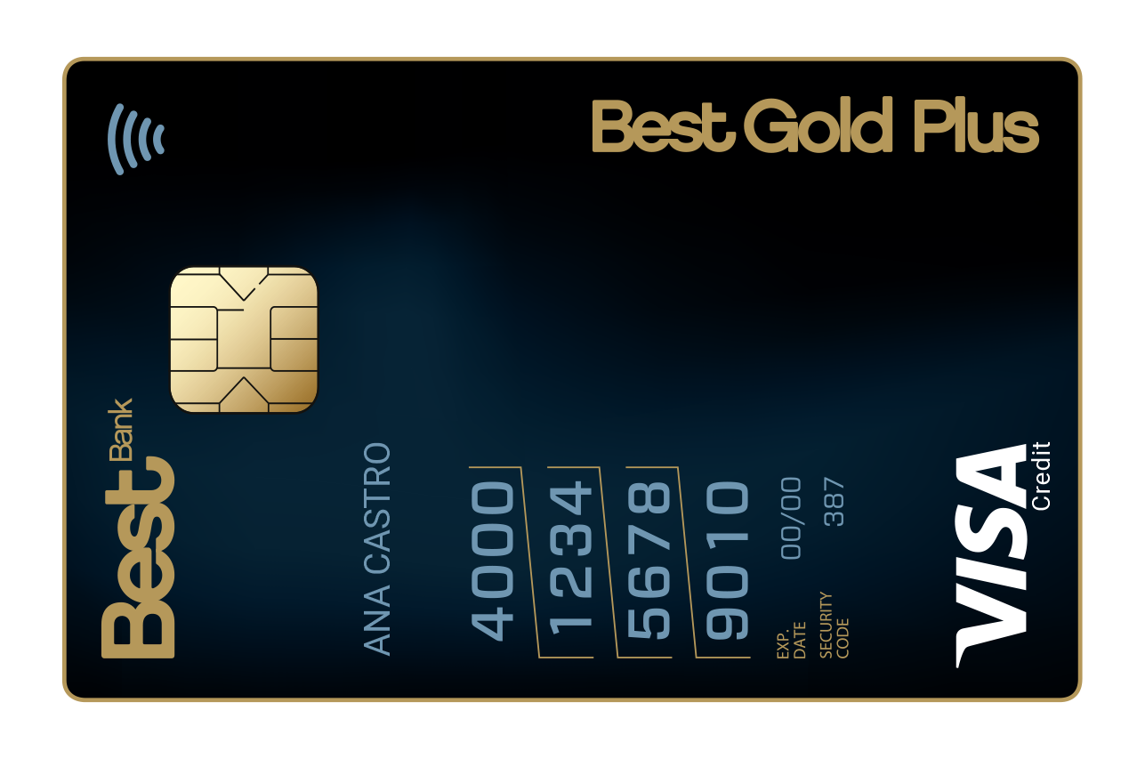 Conheça o cartão Best Gold Plus Visa