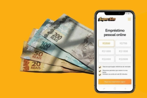 Empréstimo SuperSim libera até R$2.500 e está disponível para negativados!