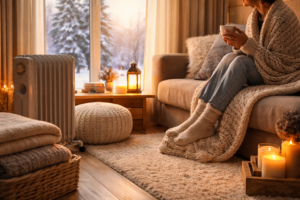 Fatura de energia no Inverno: hábitos simples para aquecer a casa gastando menos