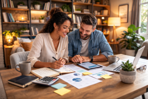 Finanças a dois: como alinhar objetivos de investimento com o seu parceiro este mês