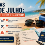 Cartão nas férias de julho: 6 erros comuns que podem gerar dívidas