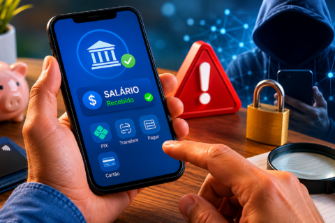 Os riscos escondidos de receber salário em conta digital