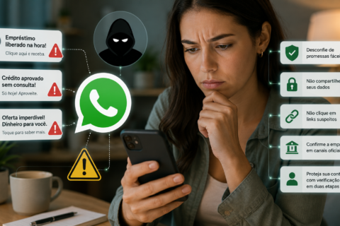 WhatsApp Seguro: como evitar golpes ao receber ofertas financeiras